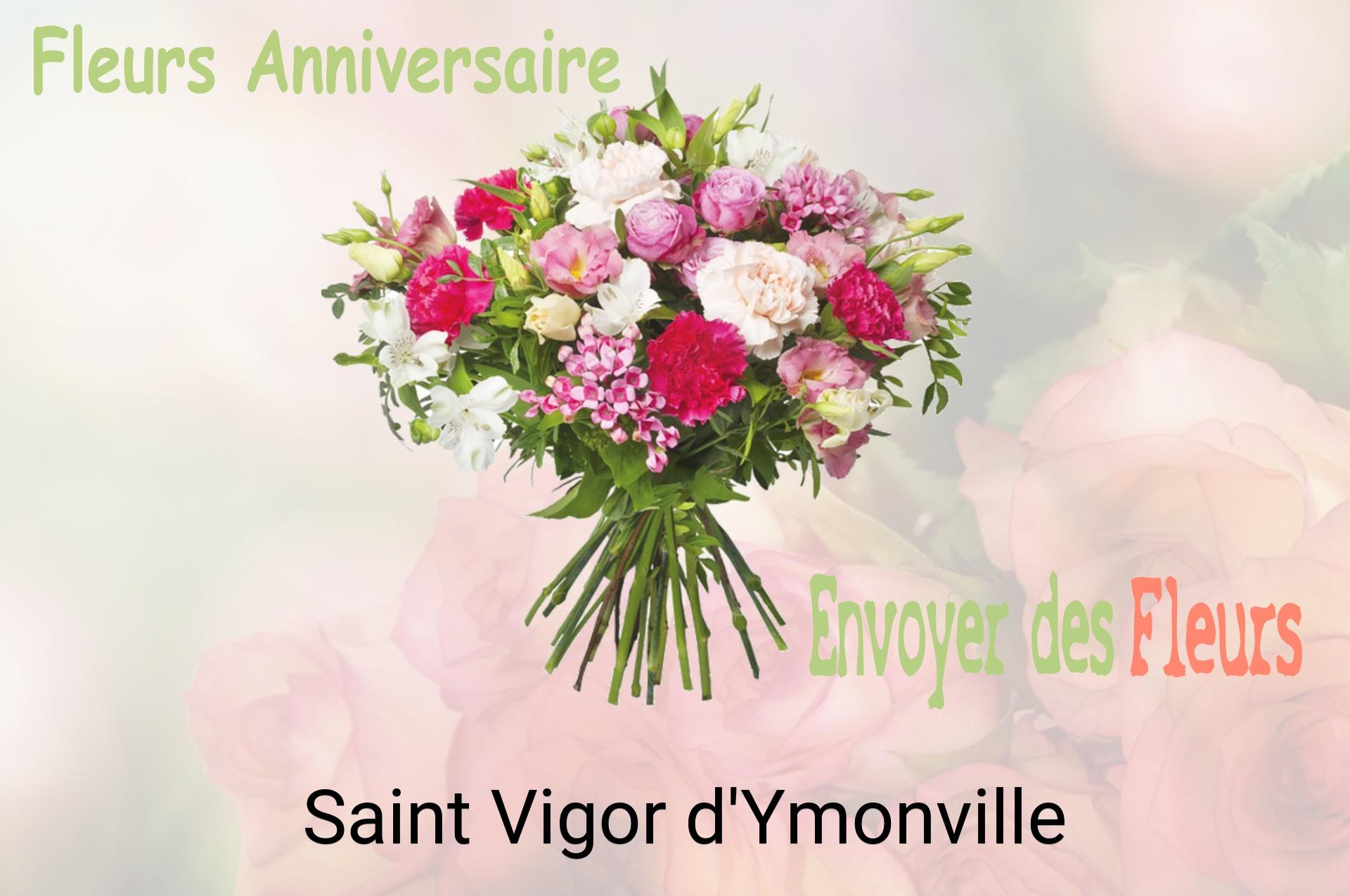 Bouquet de fleurs d’anniversaire livré à Saint-Vigor-d'Ymonville