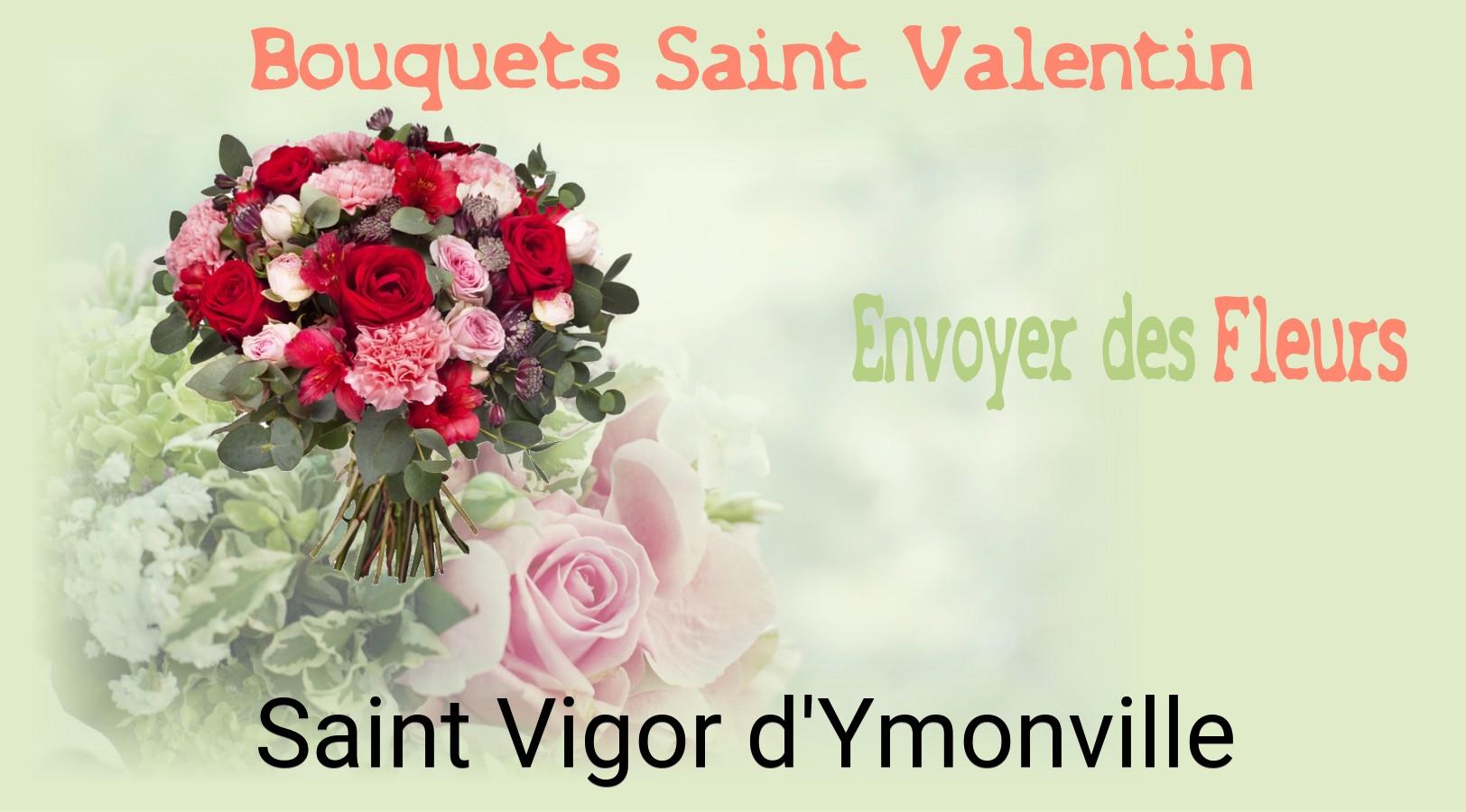 Roses de Saint-Valentin livrées à Saint-Vigor-d'Ymonville